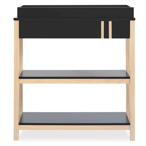 Dream On Me Soho Changing Table In Matte Black Vintage, Crafted with Sustainable New Zealand Pinewood - image 1 of 4