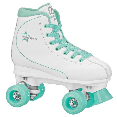 Crazy Skates White Retro Roller Skates - Classic Style Quad Skates For  Women And Girls - 12 : Target