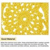 Unique Bargains Cotton Embroidered Lace Vintage Coasters 4 Pcs 3.94" - 4 of 4