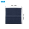Unique Bargains Microfiber Portable Jewelry Pouches with Band for Necklace Bracelet 3.94x3.94" 8 Pcs - 2 of 4
