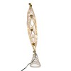 Kurt Adler stunning 14.5-Inch 50-Light Warm White LED 12-Point Star Tree Topper - 4 of 4