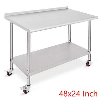 Food Prep Stainless Steel Table Commercial Workstation