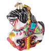 Old World Christmas Blown Glass Ornament for Christmas Tree, Carousel Horse - 3 of 4