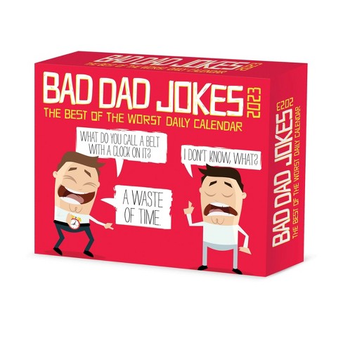 Willow Creek Press 2023 Desktop Box Calendar Bad Dad Jokes : Target