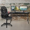 Emma and Oliver Gaming Desk Bundle - Cup & Headphone Holders/Mouse Pad Top - 2 of 4