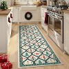 Christmas Area Rugs Washable Rug Nutcrackers Merry Christmas Rugs for Living Room Bedroom - 3 of 4
