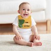 The Peanutshell Dino Boy 10-Pack Terry Bibs in Blue, Green and Black - 4 of 4