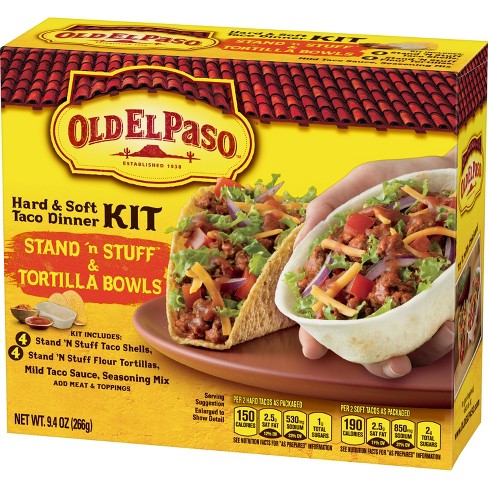 Featured image of post Steps to Prepare Old El Paso Taco Kit Instructions