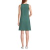 Lands' End Women's High Impact Crew Neck Above the Knee Active Dress - 2 of 4