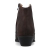 Journee Women's Taliah Medium and Wide Width Western Ankle Booties - 3 of 4