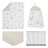 Sweet Jojo Designs Boy Girl Gender Neutral Unisex Baby Crib Bedding Set - Boho Llama Collection 4pc - 2 of 4