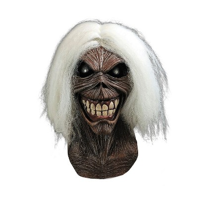 Mens Iron Maiden Eddie Costume Mask - 12 in. - Beige