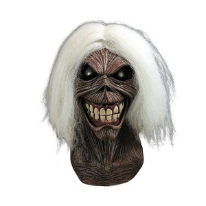 Mens Iron Maiden Eddie Costume Mask - 12 in. - Beige - 1 of 2