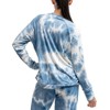 Hello Mello Women's Dyes The Limit Lounge Top and Pants, 2-Piece Pajama Set - 4 of 4