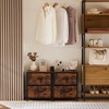 FURNIinspire Vanity Tables Versatile 2 Pack Dresser Chest of Drawers, for Efficient Storage in Bedrooms and Living Areas, Brown, 17.7"*11.8"*20" - 4 of 4