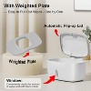 Wipes Dispenser with Weighted Plate, Refillable Baby Wipe Holder with One-Handed Operation for Freshness - 4 of 4