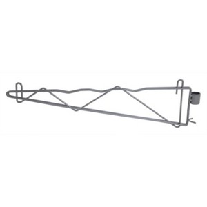 Quantum Storage Systems Cantilever Single Shelf Post Wall Mount, (2) 24" Single Post Cantilever Arms - 1 of 1