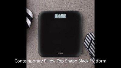 Taylor Digital Medical Scale - 400 lb / 180 kg Maximum Weight Capacity -  Black