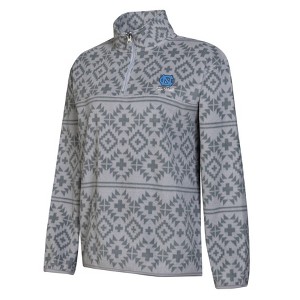 NCAA North Carolina Tar Heels Women's Quarter Zipped Fleece Sweatshirt - 1 of 3