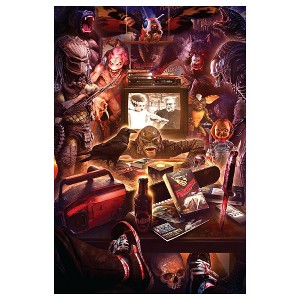 Toynk Monster Mayhem 1000-Piece Jigsaw Puzzle By Rachid Lotf | Toynk Exclusive - 1 of 4