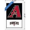 Trends International MLB Arizona Diamondbacks - Logo 22 Framed Wall Poster Prints - 3 of 4