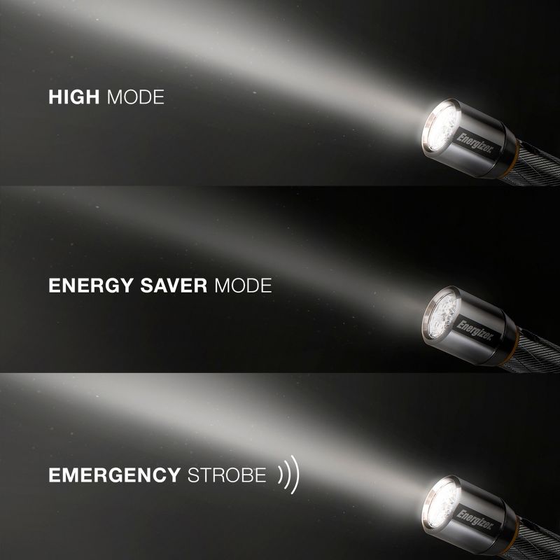 Energizer 2AA Vision LED HD  Metal FlashLight, 4 of 9