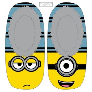 Adult Minions Slipper Socks: Cozy Despicable Me Loungewear - 1 of 1