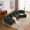 Modern Modular Chenille Sectional Sofa with Memory Foam,Deep Seat Comfortable 2-Seater Couch for Living Room, Bedroom, or Apartment-The Pop Home - 3 of 4