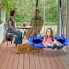 Infans 40" Flying Saucer Tree Swing Indoor Outdoor Play Set Kids Christmas Gift Blue - 3 of 4