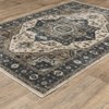 Oriental Weavers Eliana ELI05 Blue / Brown Indoor Area Rug - 3'3" x 5' - 4 of 4