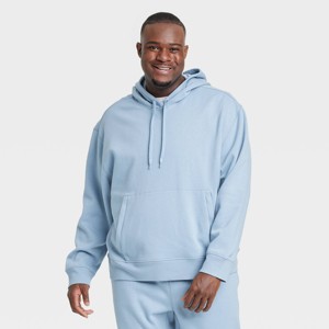 Men's Cotton Fleece Hooded Sweatshirt - All In Motion™ - 1 of 3