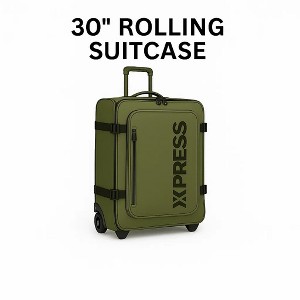 NEW YORK XPRESS TA-069 Waterproof Expandable, Soft Shell Suitcase (17", 20", 26", 30") - 1 of 4