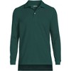 Lands' End School Uniform Young Men's Long Sleeve Mesh Polo Shirt - 3 of 3