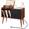 Acekool Bedside Table with Charging Station, Bedside Table with Storage Drawer and USB Ports, Side Table for Bedroom or Living Room - 4 of 4