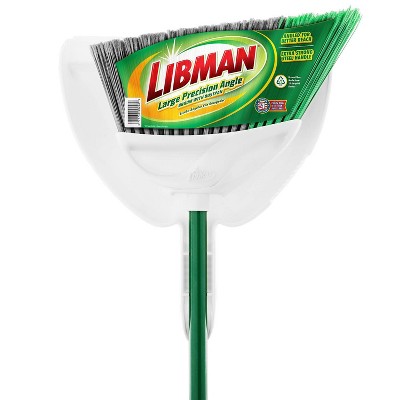 Libman Large Precision Angle Broom with Dustpan