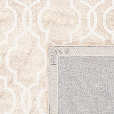 Beige and Ivory Hand-Tufted Wool Runner Rug, 2'3" x 12'