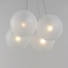 ET2 Lighting Burst 4 - Light Pendant in  Satin Nickel - 2 of 4