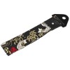 Unique Bargains 1 Set Car Tow Strap Ancient Japanese Element Trailer Belt Carp Pattern Black - 3 of 4