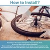 Unique Bargains 14G J Bend Bicycle Steel Spokes 36 Pcs - 3 of 4