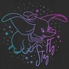 Women's Dumbo Stay Fly Outline T-Shirt - 2 of 4