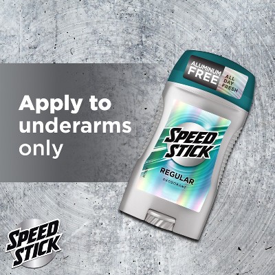 Speed Stick Aluminum Free Men&#39;s Deodorant - Regular - 3oz/2pk_7