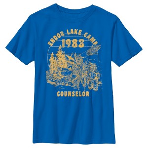 Boy's Star Wars: Return of the Jedi Endor Lake Camp Counselor T-Shirt - 1 of 4