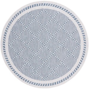 Courtyard CY8234 UV & Stain Resistant Non-Shedding Power Loomed Indoor/Outdoor Rugs - Safavieh - 1 of 4