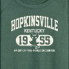 Women's - Instant Message - Hopkinsville Kentucky Lightweight French Terry Wide Neck Long Sleeve Graphic Shirt - 2 of 4
