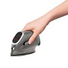 CHI Mini Iron Titanium Infused Ceramic Soleplate: Travel-Size Garment Iron for Clothes, 1000W, 2-Year Warranty, Gray - 4 of 4