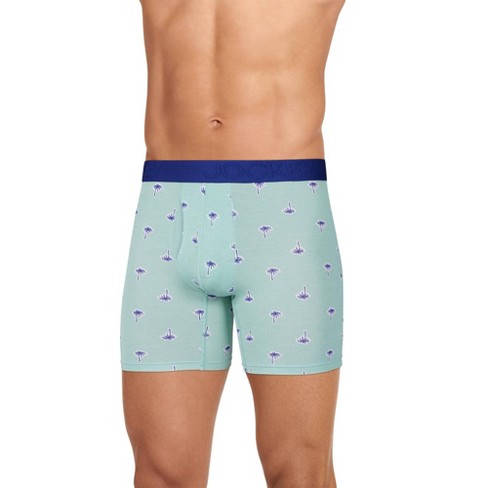 Jockey Men's Organic Cotton Stretch 6.5 Boxer Brief - 3 Pack M Winter  Blue/aged Spruce/deep Plum : Target