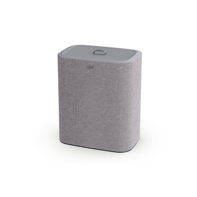 Gray 90L Laundry Separation Basket with Lid for Kids