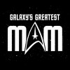 Juniors Womens Star Trek: The Original Series Galaxy's Greatest Mom T-Shirt - 2 of 4