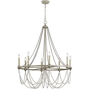 Generation Lighting Beverly 36" French Washed Oak Ring Chandelier - 1 of 3
