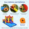 Infans Inflatable Water Slide Castle Kids Bounce House Indoor & Outdoor w/ 480W Blower - 2 of 4